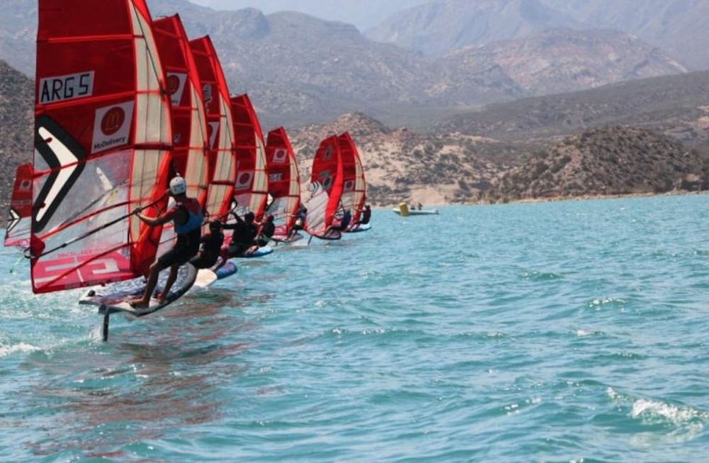 Fechas de Windsurf en uno de los escenarios preferidos por los competidores internacionales por sus condiciones de viento y paisaje./Archivo Los Andes