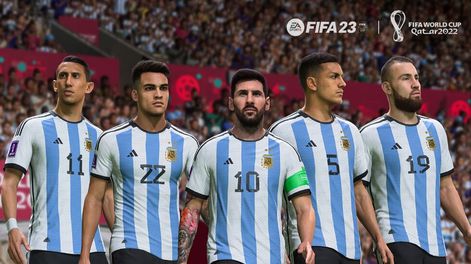 Fifa 23 predijo que la selección argentina como campeona del mundo (EA Sports)