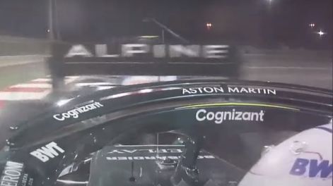 Sebastian Vettel tuvo un domingo para el olvido en Bahréin y regresó a su casa con cinco puntos de sanción en la licencia.