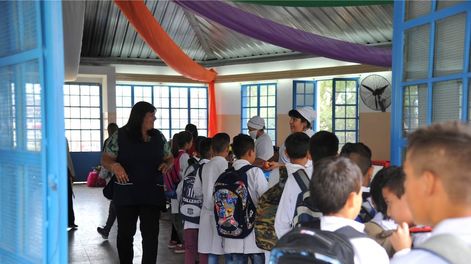 Esta semana comenzó la etapa de recuperación de saberes.