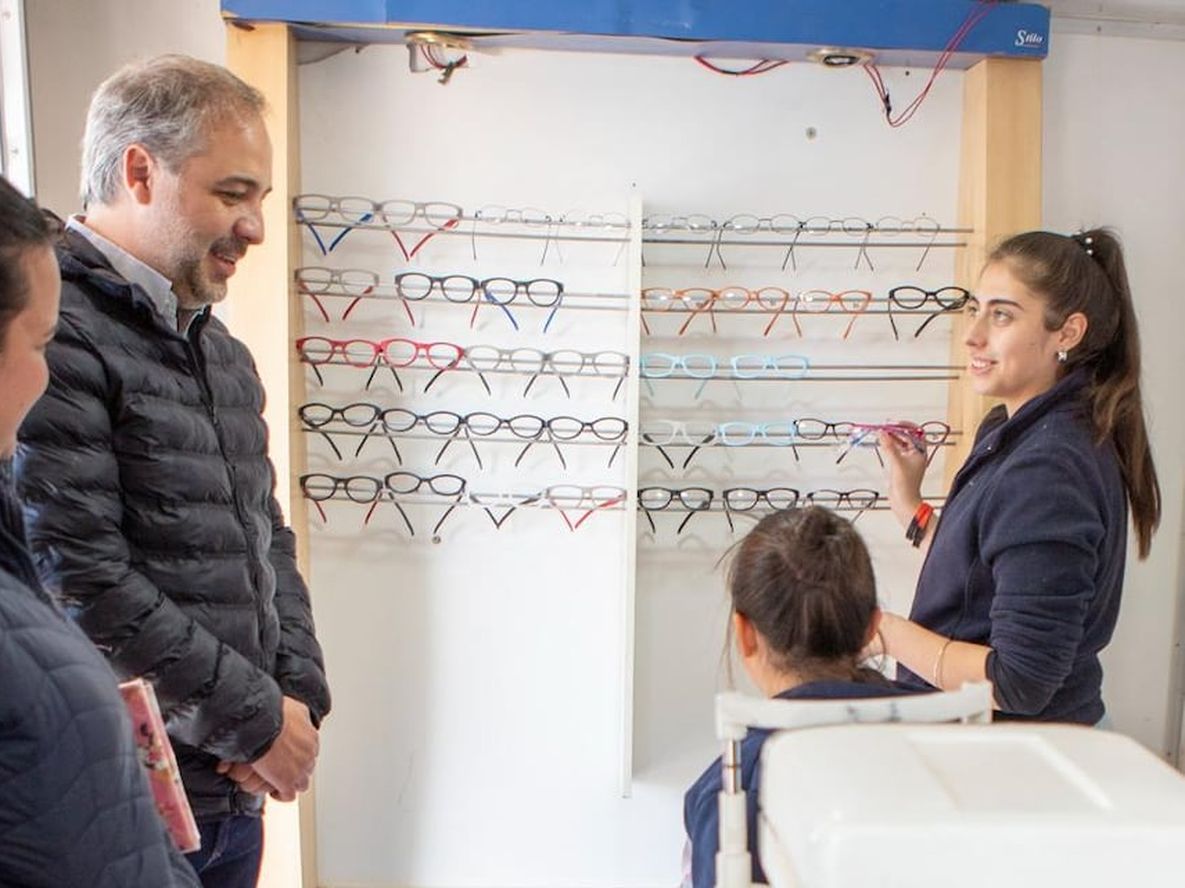 Maipú brindó atención oftalmológica a todas las escuelas secundarias públicas del departamento