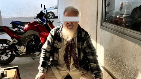 Los Andes | Detuvieron a un hombre armado cerca del acto de Milei en San Juan y fue identificado como Francisco Agustín Castro, de 76 años. Foto: Diario Huarpe