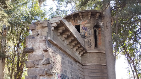 El torreón del Parque San Martín. (Foto: Gobierno de Mendoza)