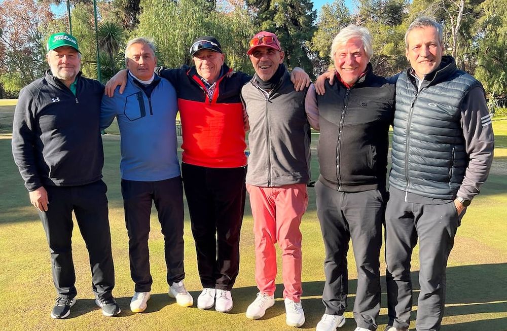 El equipo de La Vacherie se quedó con la cuarta edición de la Copa Amistad, Premio Diario Los Andes, tras vencer al Golf Club Andino. / Gentileza.