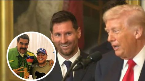En las redes, kirchneristas y fanáticos de Maradona cuestionaron a Messi por reunirse con Trump