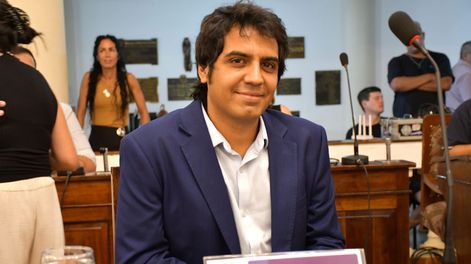 El concejal de Guaymallén, Miqueas Burgoa (Cambia Mendoza)