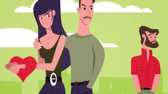 Con los reiterados episodios de celos, el diálogo en la pareja se resiente. Estas crisis expresan nuestro gran miedo a no poseer a quien amamos. Ilustración: Hugo Horita