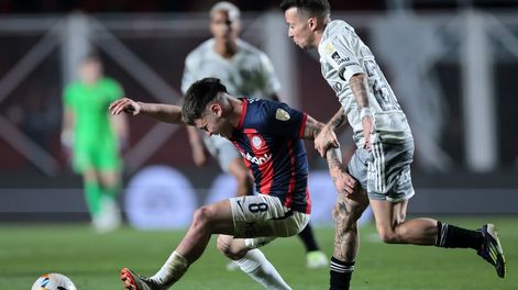 San Lorenzo de Almagro vs Atlético Mineiro. Octavos del Final. Copa Libertadores de América. 13/8/2024. Fotobaires