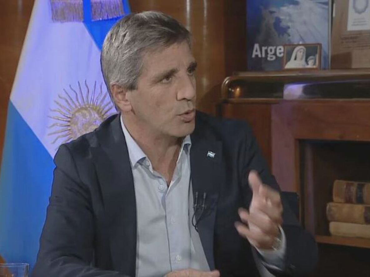 Caputo calculó que la inflación seguirá bajando. (TN.com.ar)