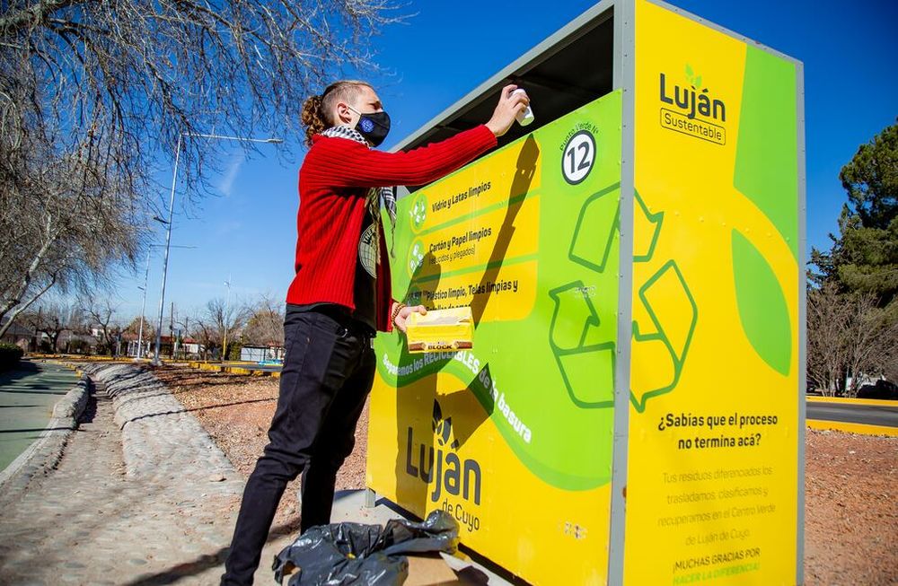 Vecinos de Luján: grandes aliados de los Puntos Verdes del departamento