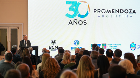 ProMendoza celebró su 30ª aniversario con un recorrido por lo logrado y proyecciones de cómo se espera que evolucionen las exportaciones mendocinas