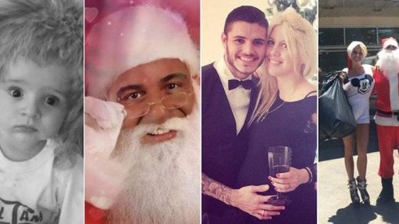 Así festejaron los famosos la Navidad