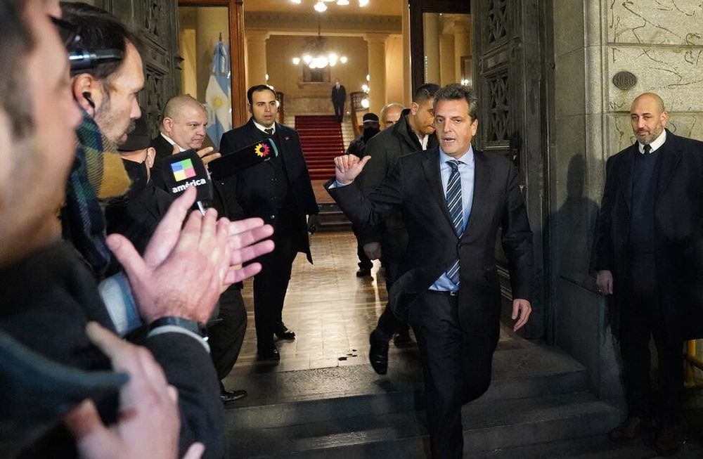Sergio Massa quedó al frente del Ministerio de Economía, Producción y Agricultura. - Archivo Los Andes