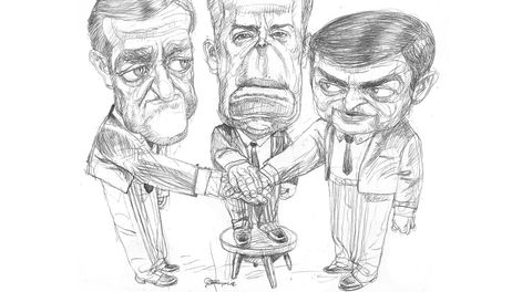 Los Andes | El Frente Cambia Mendoza no se quebró y acordó su alianza más conveniente para las legislativas 2021. Ilustración Gabriel Fernández / Los Andes