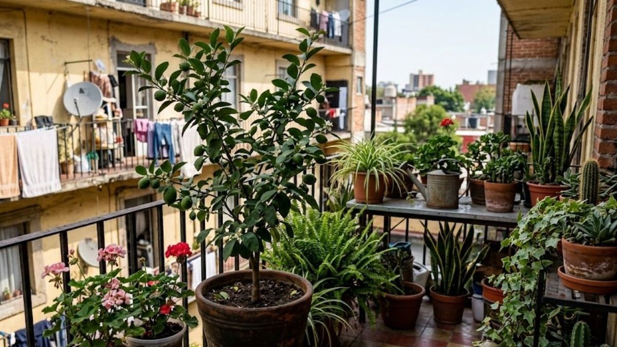 El árbol enano ideal para el balcón: crece en maceta, no sufre el sol y brinda cítricos de estación