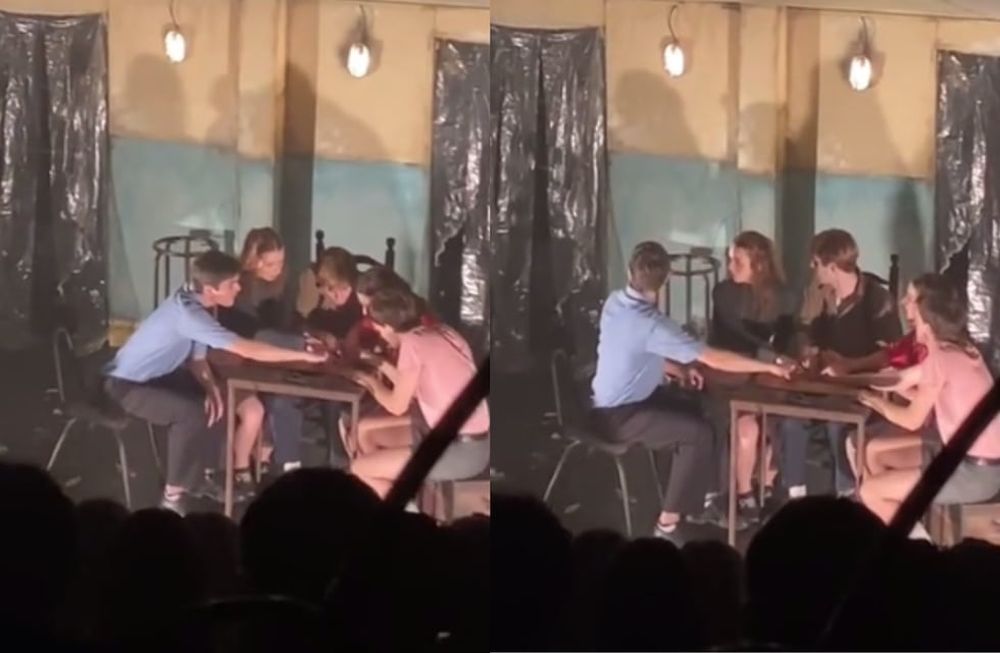 En la red social asiática, algunos usuarios que visitaron el teatro palermitano aseguran que hay una energía pesada en el establecimiento. Foto: Captura video