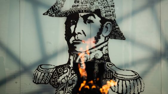 Explanda Casa de GobiernoConmemoración del 172° Aniversario del Paso a la inmortalidad del General Don José de San Martín en el Cambio de Guardia de la Bandera del Ejército de los Andes.Foto: Ignacio Blanco / Los Andes