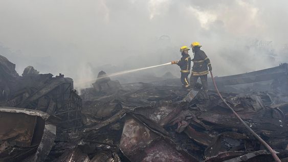 Urgente: murió una persona en un incendio en Las Heras