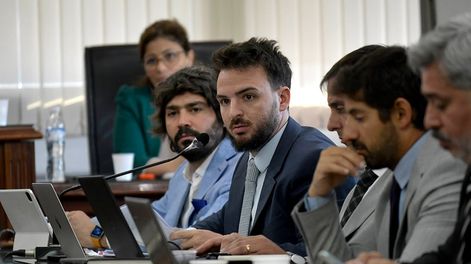 Los abogados de Bento se quejaron y dijeron que la inspección ocular es una amenaza de la Fiscalía.Foto: Orlando Pelichotti
