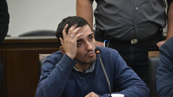 Tomás Agustín Rojos Baro (25) está acusado de homicidio en ocasión de robo porla muerte de Hilda Elvira Vedia (49). Gentileza Poder Judicial.