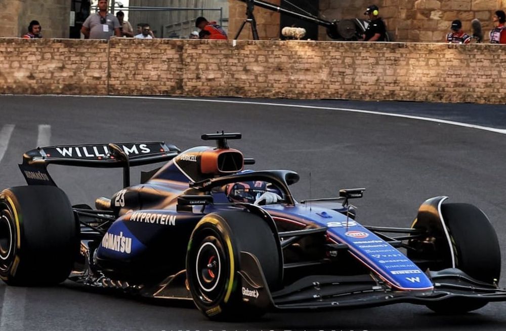 Alex Albon, compañero de Colapinto en Williams, finalizó séptimo. Así, el equipo sumó 10 puntos en total. Seis por el tailandés y cuatro por el argentino.