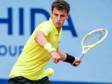 Tenis. Juan Manuel Cerúndolo se quedó sin pilas en Brasil