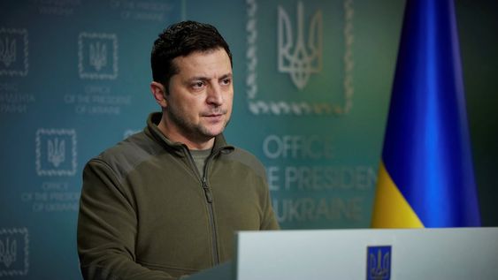 Zelensky, presidente de Ucrania (AP).