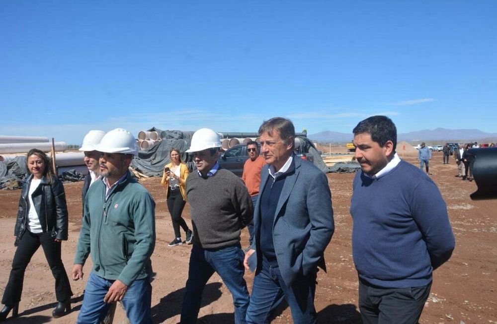 Avanza el nuevo sistema cloacal para Malargüe