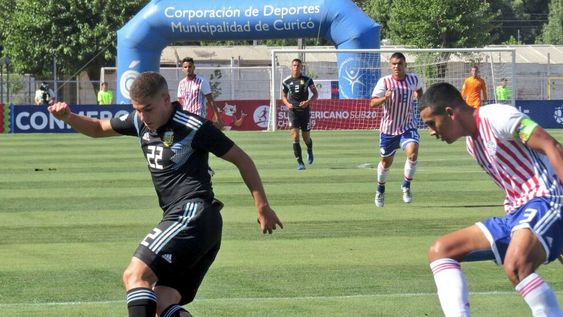 La Selección Argentina Sub 20 empató en el Sudamericano ante Paraguay