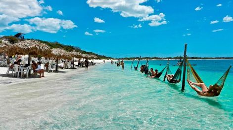 Una típica postal en las playas de Brasil. Foto: Ponto a Ponto Tur.