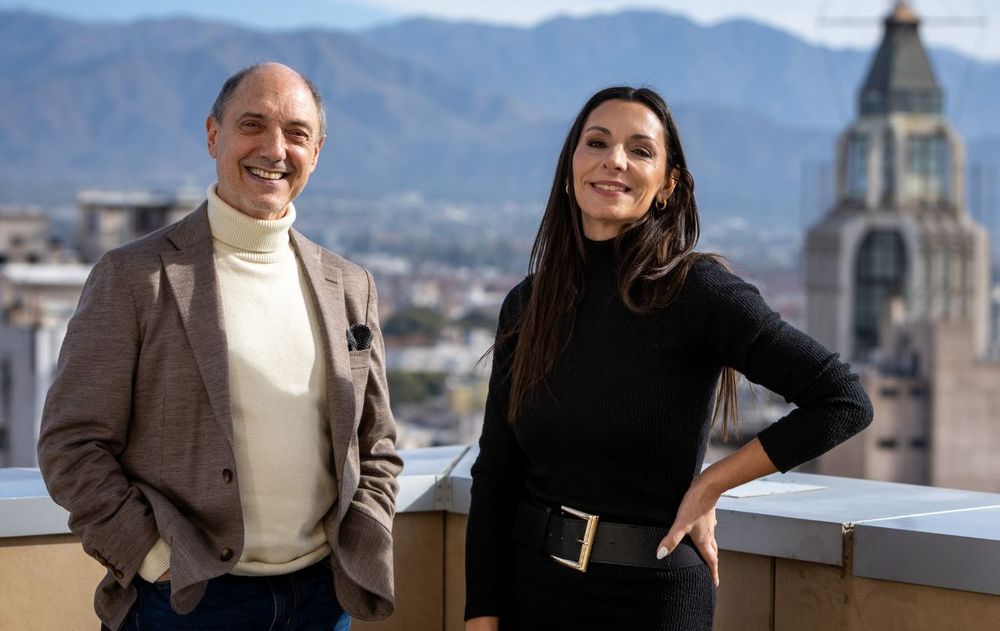 Enzo Vendemmia y Laura Rez Masud En La Cima de Los Andes.&nbsp;