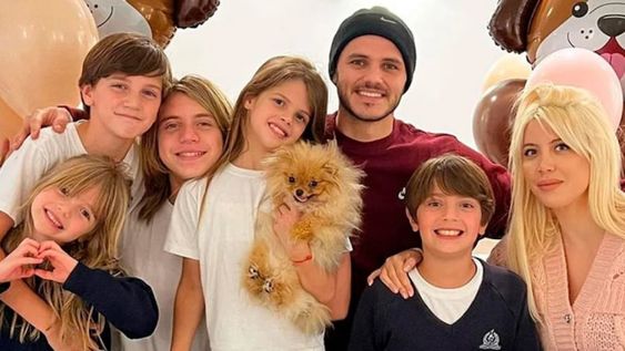 El curioso festejo de cumpleaños de Francesca, la hija de Wanda Nara y Mauro Icardi