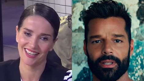 Natalia Oreiro contó detalles de un beso con Ricky Martin
