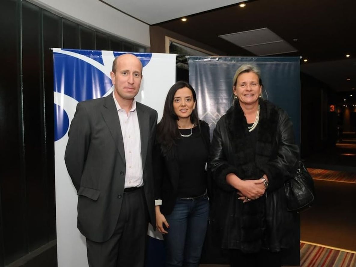 Ejecutivos en una función del séptimo arte