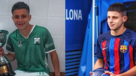 Lucas Román pasó de Ferro a Barcelona y tiene una cláusula de rescisión de 400 millones de euros.