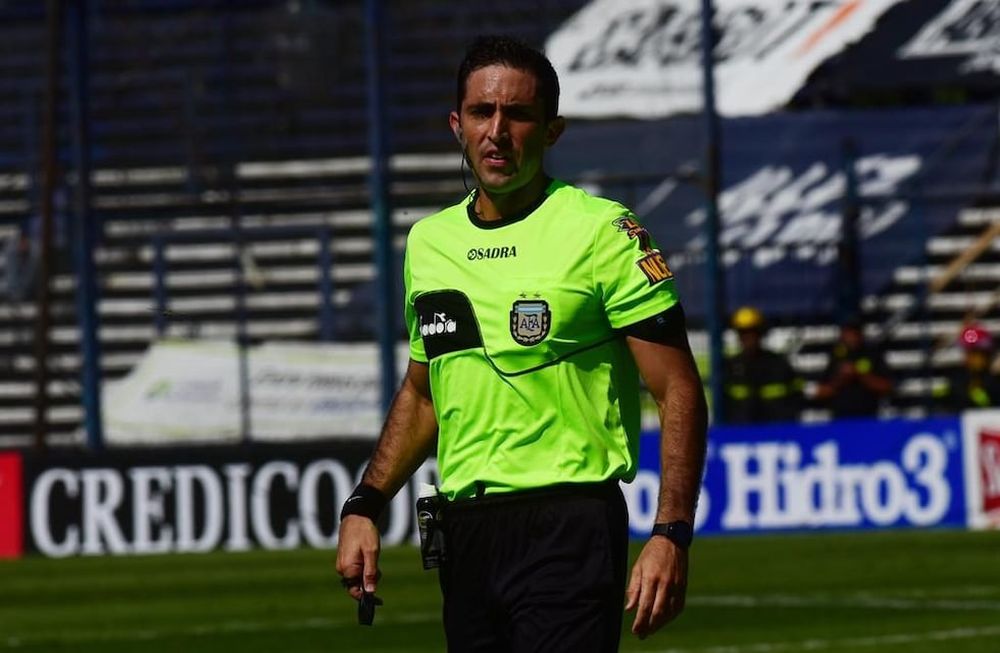 Nazareno Arasa será el árbitro que estará en el duelo entre Godoy Cruz y Belgrano de Córdoba el próximo sábado a las 21.30 en el estadio Malvinas Argentinas. / Gentileza.