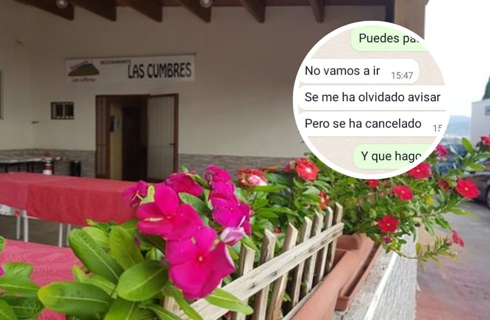 El dueño del restaurante y hotel Las Cumbres, ubicado en Murcia, abrió un debate en redes sobre lo que deberían hacer los comercios en su lugar. Foto: Tripadvisor.