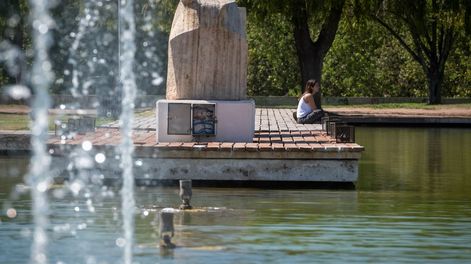 Mucho calor para el último fin de semana del año. Foto: Ignacio Blanco / Los Andes