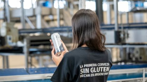 Cervecería y Maltería Quilmes lanza su primera cerveza sin gluten. Foto: Gentileza