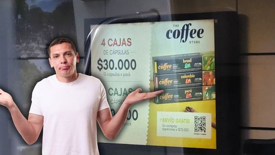 La curiosa promoción de café que se volvió viral en redes sociales.