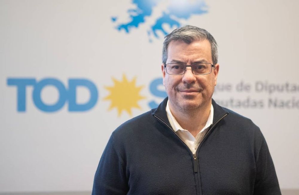 German Martínez, diputado de Unión por la Patria. Foto Matías Baglietto.