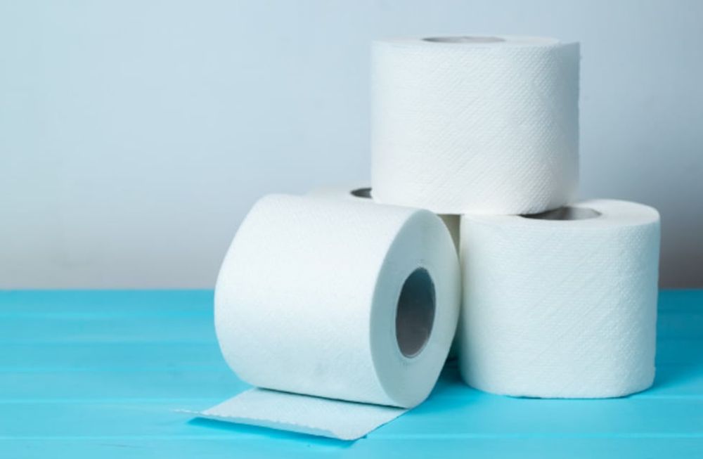 Papel higiénico.