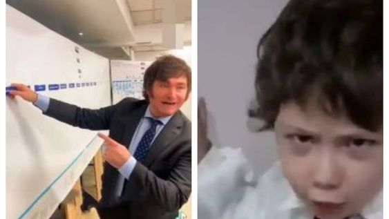 Javier Milei contagió hasta a los más chiquitos con sus propuestas.