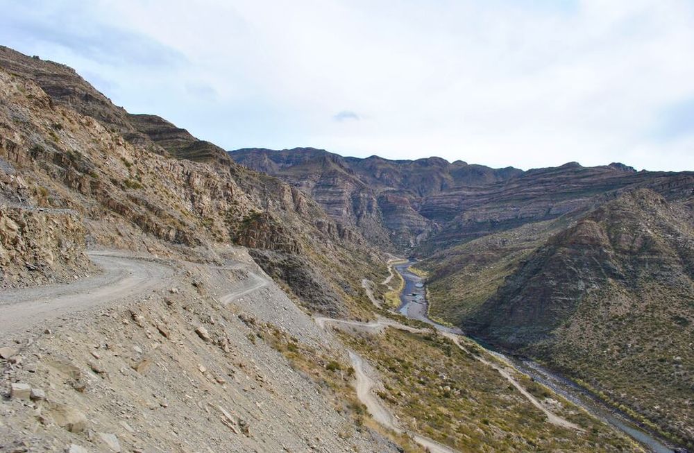 El lugar dónde se instalará la represa El Baqueano, el paraje  El Imperial.