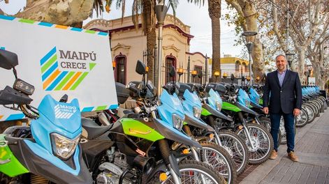Maipú triplicó sus movilidades para Prevención Ciudadana