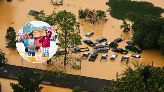 Son 1.173 los fallecidos en toda la región debido a las severas inundaciones.