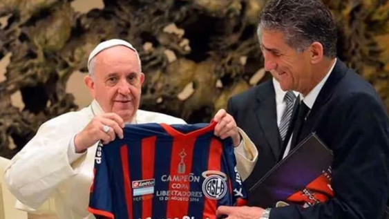El Papa Francisco, el hincha más emblemático de San Lorenzo