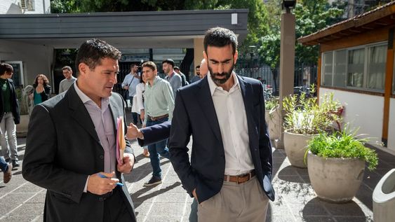 Jorge López y Víctor Fayad. Foto: Ignacio Blanco / Los Andes