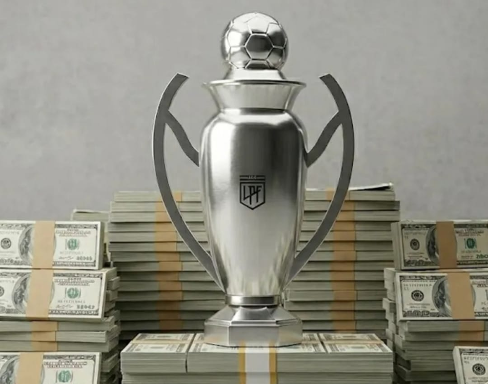 El campeón recibirá un premio de 1 millón de dólares, que la Conmebol otorgó a la AFA.