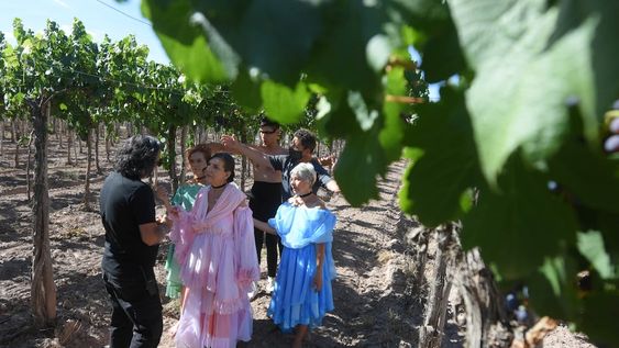 El Especial Vendimia 2021 contará la historia del vino mendocino de forma audiovisual, desde la perspectiva de dos personas que recorrerán todo su proceso; e incluirá hasta la puesta en marcha de un tren. Foto: José Gutiérrez / Los Andes.